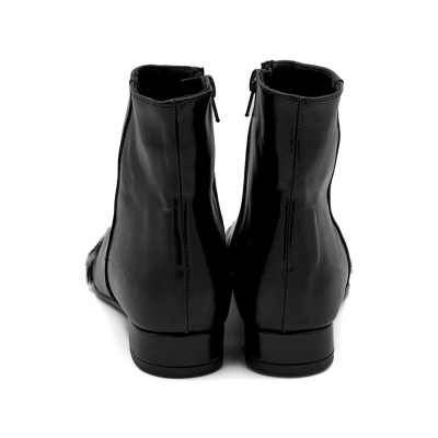 stivaletto  Mimy  in pelle  Nero