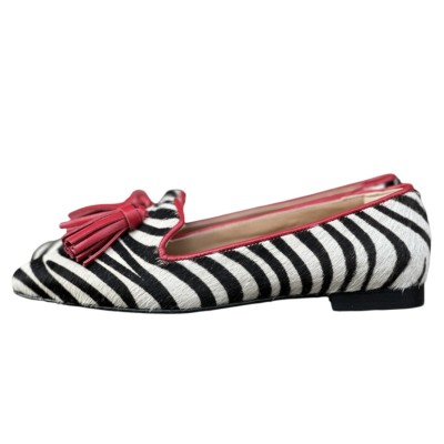 ballerina Grazia in cavallino zebra