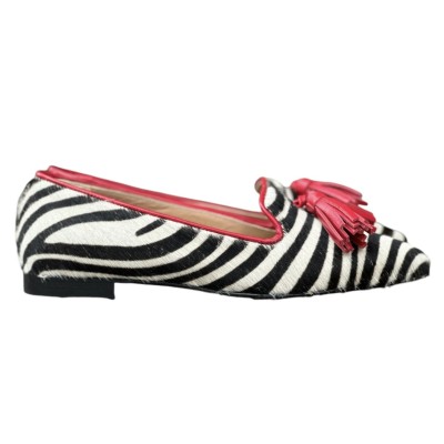 ballerina Grazia in cavallino zebra