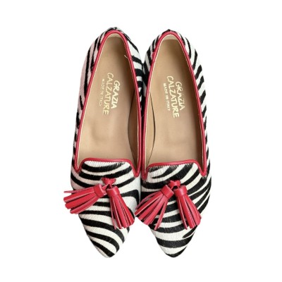 ballerina Grazia in cavallino zebra