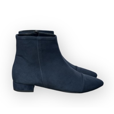 stivaletto Mimy in camoscio blu