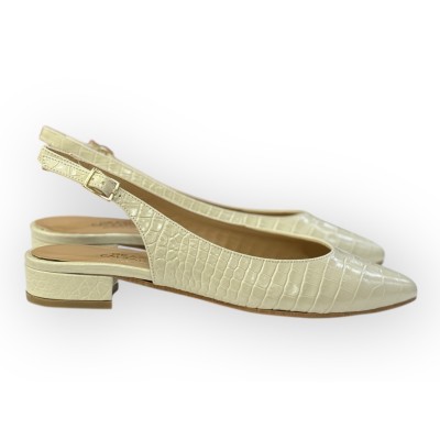 slingback Deny in pelle